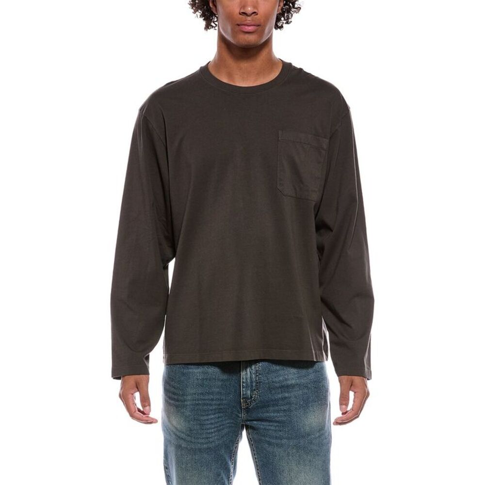 Atm Anthony Thomas Melillo Mens  Heavyweight T-Shirt, Grey